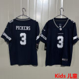 PICKENS #3 Dallas Cowboys Kids NFL Jersey 牛仔