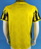 1996/1997 BVB Home Yellow Retro Soccer Jersey
