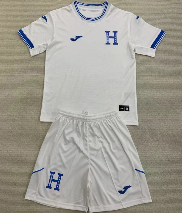 2024/25 Honduras White Kids Soccer Jersey