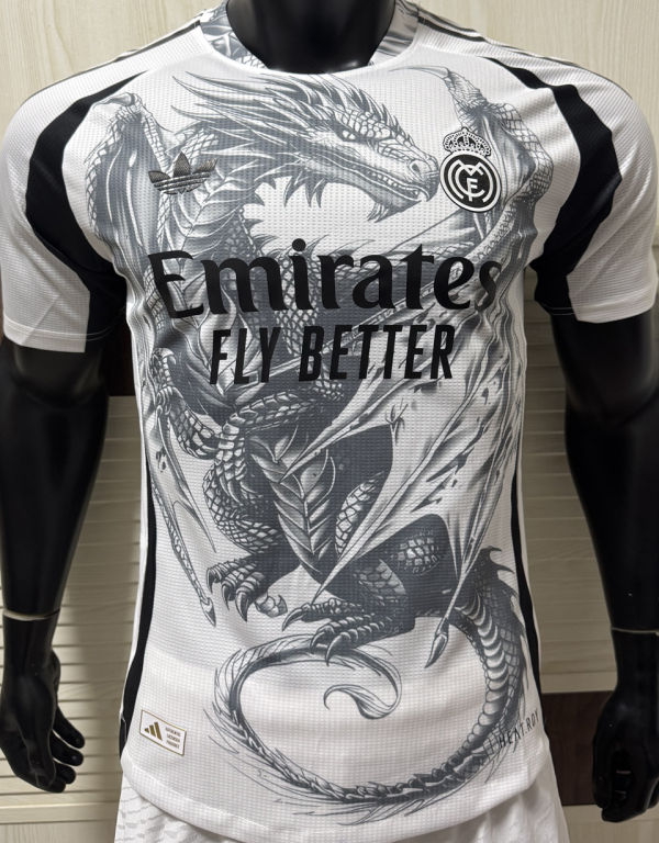 2025/26 RM White Special Edition Player Version Soccer Jersey