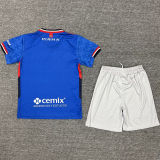 2025/26 Cruz Azul Home Blue Kids Soccer Jersey