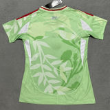 2025 Italy UEFA Women's Euro Green Away Women Soccer Jersey 女