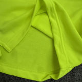 2025 NK Fluorescent Green Embroidered Multicolor Logo Casual Short Pants  CN02萤光绿