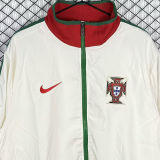2010/2011 Portugal White Retro Windbreaker
