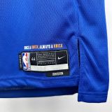 NY Knicks CLARKSON #00 Blue NBA Jersey