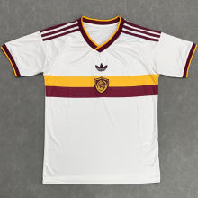 2026/27 Roma White Retro Style Fans Soccer Jersey