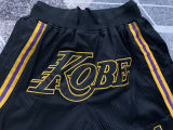 Lakers Black Four Bags NBA Pants