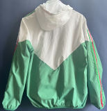 2024/25 Mexico Green White Windbreaker （A Set）
