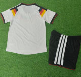 2026/27 Germany Home White Player Version Kids Soccer Jersey 球员版童装