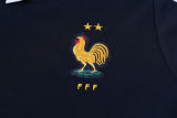 2024/25 France Sapphire Blue Training Jersey(A Set)