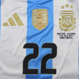 2024/25 Argentina Home Player Version Jersey （CONMEBOL COPA 2024 Version 美洲杯版）