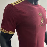 2025 Mexico Red Special Edition Player Version Soccer Jersey 胸前鸟