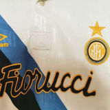 1994/95 In Milan Away White Retro Soccer Jersey