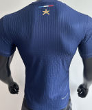 2024/25 PSG Home Blue Champion Style Player Version Soccer Jersey 前后带星塔