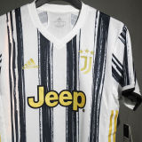 2020/21 JUV Home Player Version Retro Soccer Jersey