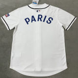 2025/26 PSG White Baseball T-Shirt