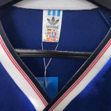 1988/90 M Utd Away Blue Retro Soccer Jersey
