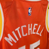 2026 Cleveland MITCHELL #45 Orange City version NBA Jerseys
