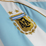2006 Argentina Home Retro Retro Soccer Jersey