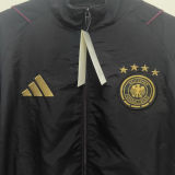 2025 Germany Black Windbreaker