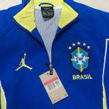 2026/27 Brazil Blue Windbreaker