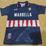 1997/98 ATM Away Black Retro Soccer Jersey