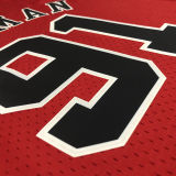 1998 Bulls RODMAN #91 Retro Red NBA Jersey