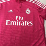 2014/15 RM Away Pink Retro Soccer Jersey