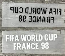 FIFA WORLD CUP FRANCE 98 Chest Final Small Print 用胸前小字 (You can buy it alone OR tell us which jersey to print it on. )