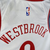 2024/25 Clippers WESTBROOK #0 White NBA Jerseys
