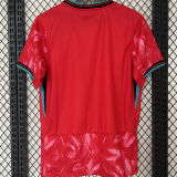 HEUNGMIN #7 South Korea Home Red Fans Soccer Jersey 2024/25