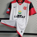 2008/09 Flamengo Away White Retro Soccer Jersey
