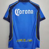 2001/02 Club America Away Blue Retro Soccer Jersey