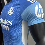 2025/26 RM Blue GK Player Version Soccer Jersey