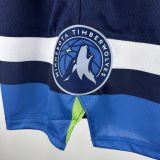 2025 Timberwolves Dark Blue NBA Cotton Pants