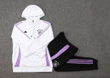 2025 Germany White Hoody Zipper Jacket Windbreaker