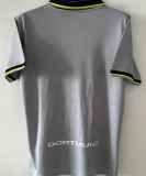 1997 BVB Away Grey Retro Soccer Jersey