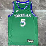 2026 Mavericks RUSSELL #5 Green Retro NBA Jerseys