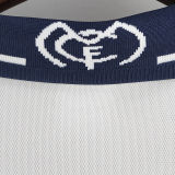 2000/01 RM Home White Retro Long Sleeve Soccer Jersey