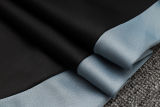 2025 Italy Black Sweater Tracksuit