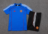 2025/26 M Utd Blue POLO Training Tracksuit