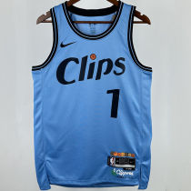 2025 Clippers HARDEN #1 Blue NBA Jerseys
