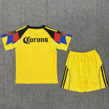 2025/26 Club America Home Yellow Kids Soccer Jersey