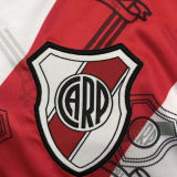 1996 River Plate Home Retro Soccer Jersey