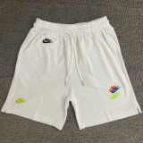 2025 NK White Embroidered Multicolor Logo Casual Short Pants CN02白