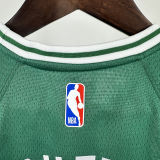 Celtics QUETA #88 Green Kids NBA Jersey 热压