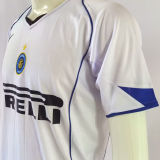 2004/05 In Milan Away White Retro Soccer Jersey
