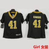 KAMARA #41 New Orleans Saints Girl NFL Jersey 圣徒