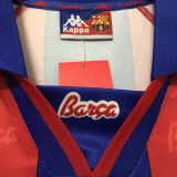 1996/97 BA Home Red and Blue Retro Soccer Jersey