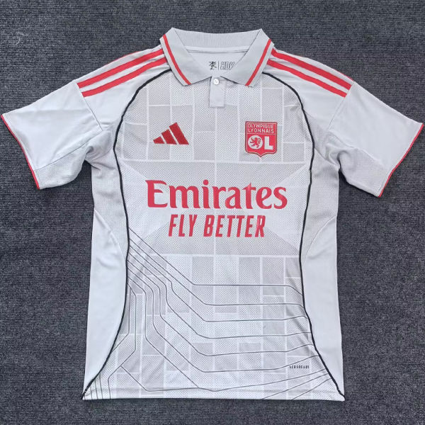 2025/26 Lyon Third Fans Soccer Jersey